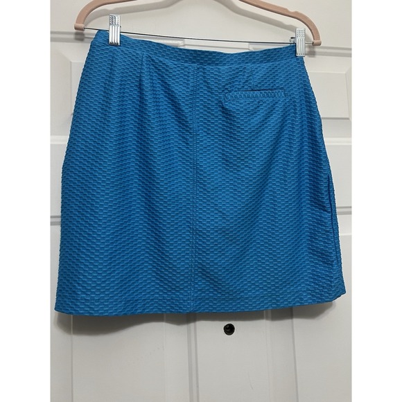 Monterey Club Pants - MONTEREY CLUB Women's‎ Golf Skirt Skort Shorts Waffle Weave Knit Blue Small 4-6